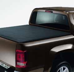 load with an easily fitted, aluminium-framed tonneau cover. Aluminium and hard ABS-plastic tonneau covers are also available.