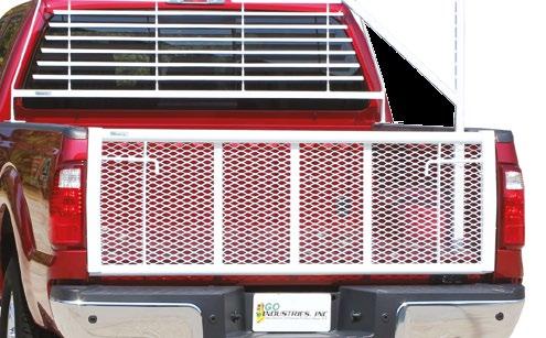 Air Flow Tailgates 15 Available in White or Black Powder Coat Finish White Painted Tailgate - V-Style Available in White or Black Powder Coat Finish