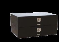 2 22 Law Enforcement Equipment OPTIONAL KABA TM SIMPLEX LOCK PART #50013 SAFE BOX - DUAL LEVEL The Ultimate Storage Box Constructed out of 16 gauge steel