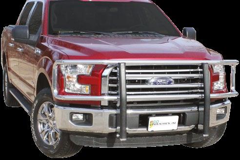 Big Tex Grille Guards 9 PART #77650 FORD F150 '15 - '17 Big Tex Grille Guard Application Guide Year Make & Model Part Numbers Chevrolet Chrome Black Opt.