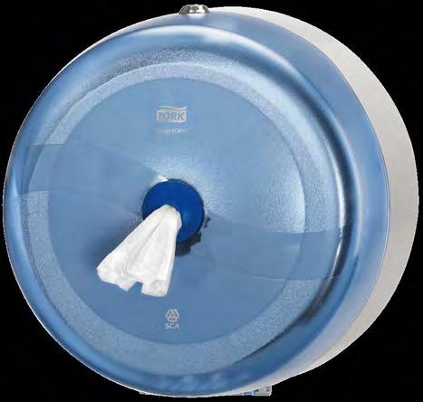 Tork SmartOne Reduce spend, improve hygiene Tork SmartOne toilet roll is a clever system which dispenses one sheet at a time, helping to reduce tissue consumption by up to 40%*.