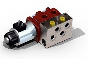 The SVB valves can also be equipped with a block containing cross over relief valves for bucket protection.