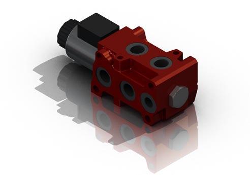SVK Circuit Selector Valve The SVK is a small stackable 6 port/2 way change over valves are designed to be used when extra circuits are to be operated from one control lever on machines such as front