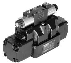 The minimum pilot pressure must be ensured for all operating conditions of the directional valve.