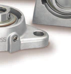 The bases have no recesses to trap debris and bacteria; the exposed surfaces of the housings have no unnecessary crevices or pockets; and the smooth finish minimizes material trapped on the surface