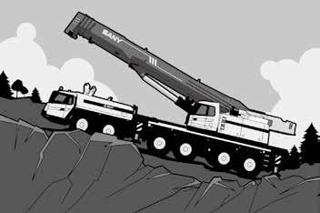 4 ICON SELLING POINTS 5 SANY ALL-TERRAIN CRANE CONTENT 04 Icon 05 Selling points 06 Introduction Dimension Technical Parameter 3 Operation Condition 4 Load Chart 43 Counterweight sketch Map 45 Wheel