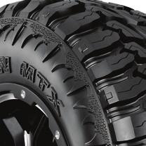THE TIRE S CONSTRUCTION IS DESIGNED TO MAXIMIZE LOAD AND TOWING CAPABILITIES WITHOUT SACRIFICING ANY OF THE RUGGED