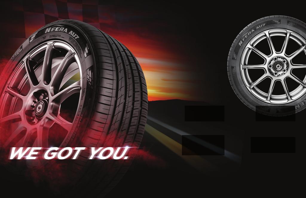 MASTER THE ELEMENTS THE N FERA AU IS MANUFACTURED WITH AN ENHANCED TREAD PATTERN