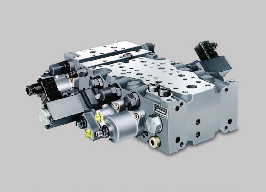 VALVE TECHNOLOGY VT INTEGRATED / MONOBLOCK 29 VT integrated. Compact function. Monoblock. Specific design. Manifold valve plates of series VT integrated are available in various designs.