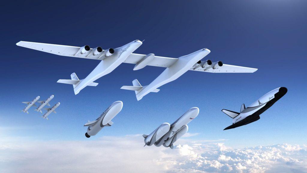 Vulcan Stratolaunch Partially Reusable In development Airplane conducting taxi tests MLV 3,400 kg to LEO HMLV 6,000