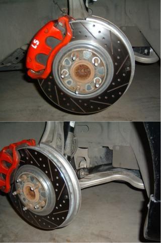 Rotors can be either vented or solid.