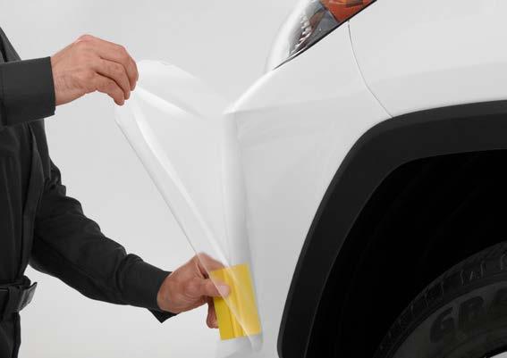 EXTERIOR ACCESSORIES Paint Protection Film 1 Hood, Fenders, Mirror Backs & Door Cups Genuine Toyota paint protection