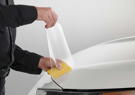 backs and door cups Helps protect the hood, fenders, side mirrors and exterior door cups from fading and chipping Front