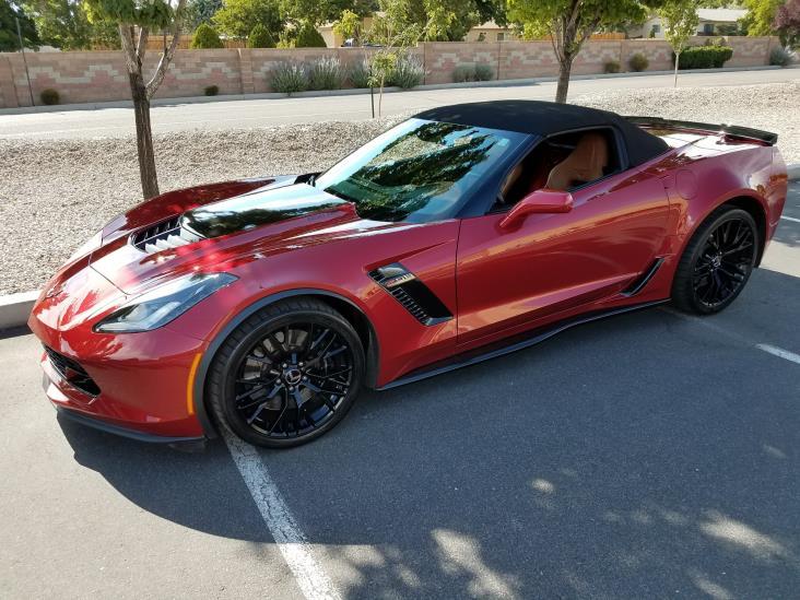 Factory Warranty until March 2018 This car has the following Options: 2dr Z06 Convertible w/3lz Package 3LZ Includes: Napa Leather on seats, dash and side panels Custom stitching on the leather Upper