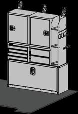 5-Slot Literature Rack DK40 Door Kit w/ Open Back 3 RKAWTR Welded Tank Rack Rail Adapter 4 9 -Drawer
