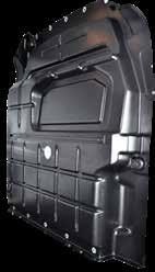 Additional accessory kits are available to customize your Adrian Steel composite partition even more. Sound Deadening Reduce the harshness of the cargo noise entering the cab area.