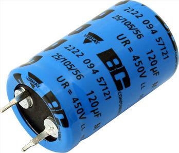 Aluminum Electrolytic Capacitors Power Miniaturized Economy Long Life Snap-In FEATURES Useful life: 2000 h at 105 C Polarized aluminum electrolytic capacitors, non-solid electrolyte Large types,