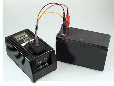 By discharging without PC-Software the tester chooses the discharge current automatically, depending on the