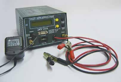 With this tester, the capacity of 12V semi-traction, traction, deep-cycle, gel, AGM, batteries (cyclical batteries) can be tested The device can be programmed from up to 200 charge- and discharge