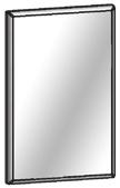 4 270131 Wall mirror with bronzed miror glass 100.0 65
