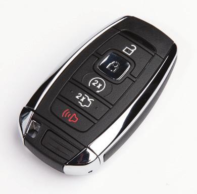 If your vehicle is equipped with remote feedback, an LED on the key provides status feedback of remote start or stop commands.