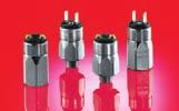 overpressure safe up to 600 bar Pages 14-15 Diaphragm pressure switch, bayonet connection DIN 72585-A1-2.