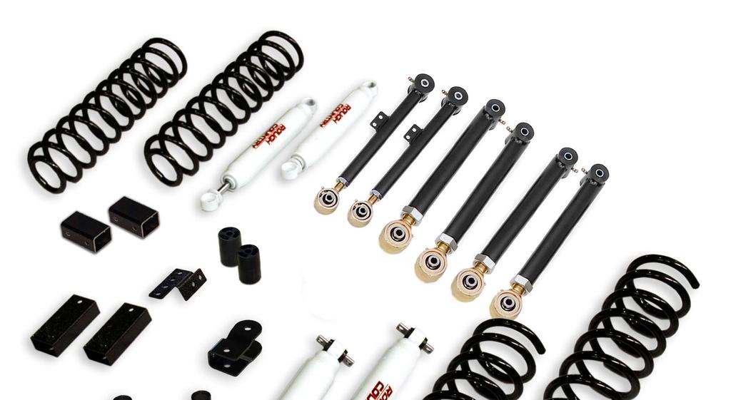 KIT CONTENTS Kit Contents: 9288-Front Coil Springs 9289-Rear Coil Springs 1687 Kit Box Including: 4-Lower Fr & Rr Adjustable