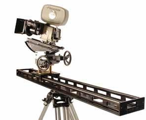 A small lever loosens and locks the rotation. Roto Slider: 3.5 foot Camera Travel: 32 Actual Weight: 42 lbs.