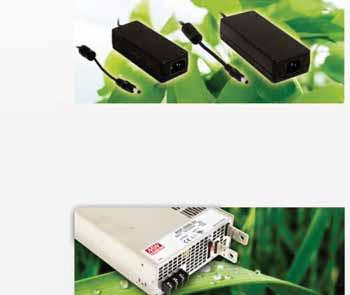 power consumption, the green adaptor series comply with EISA 2007, EuP and Energy Star level IV or V.