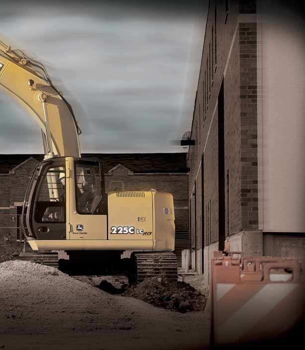 CONSTRUCTION EQUIPMENT EXCAVATORS MODEL NO. 135C 225C LC Running out of space? No problem.