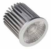 00 Ø 50 mm Version lens: Fits in all halogen downlight versions Integrated and calculated cooling management Replaces a 35 watt halogen bulb Glare-free lamps Detachable
