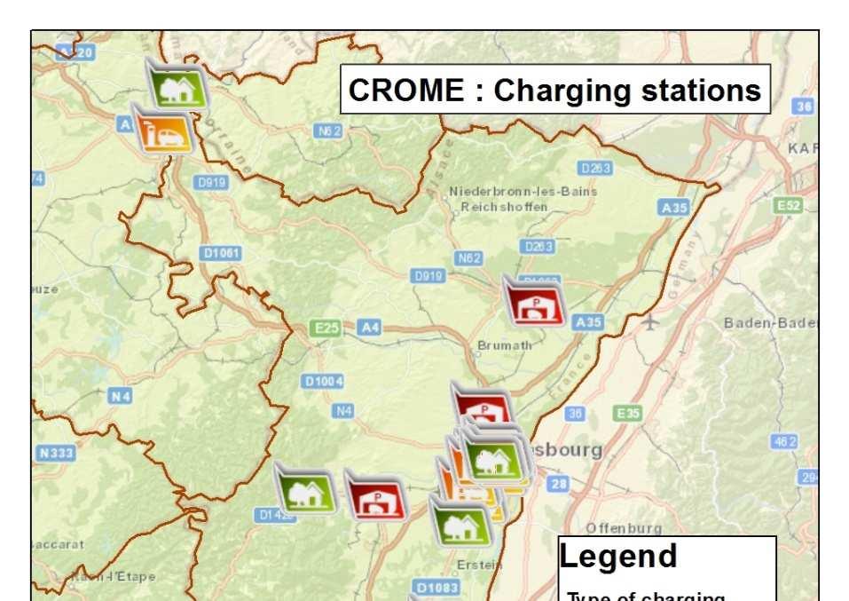 CROME CHARGINGSTATIONS TODAY 16 CROME public