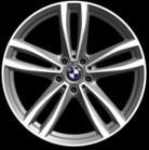 Standard ZTM Tier 2 STD STD STD Wheels Code: 21F Style: 647M 19" M Light alloy Double-Spoke Bi-Color wheels with