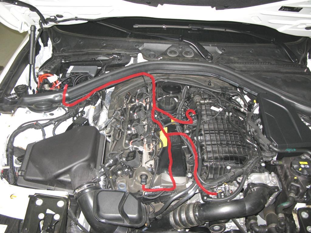 Now lay the harness as shown in Figure 3, so you can identify where each connector goes,