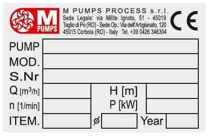 WARRANTY Valid for one year from the date of the pump sale.