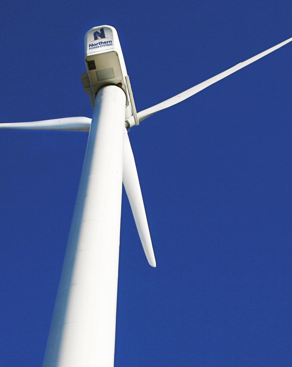 Annual Energy Production: 21-Meter Rotor All turbines capture wind. The Northern Power 100 is designed to do it better. 400 Model Northern Power 100 350 Design Class IEC IIA (air density 1.