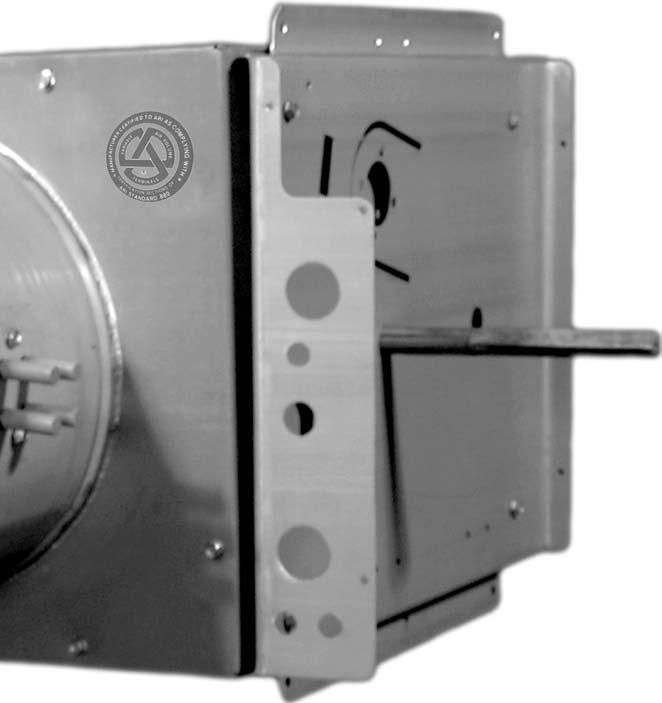 FORM 130.12-EG1 (1101) All 500-YH terminal units are ARI shipped with the ARI seal. Control mounting plate is shipped standard on all units. Control cover is available as an option.