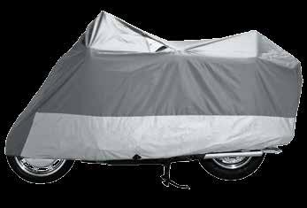 DOWCO GUARDIAN WEATHERALL PLUS EZ ZIP MOTORCYCLE COVER Includes all of the features of the WeatherAll Plus Covers plus the features below Easy on and off zipper to make installation and removal easy