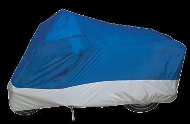 DOWCO GUARDIAN ULTRALITE COVER Designed for travel when space is a concern Includes storage bag Cover is made with a 70-denier polyester with PU