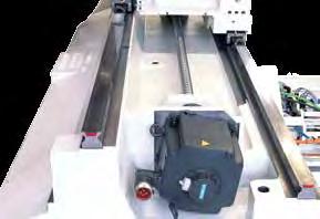 ..] = option, 1) = when direct loading Subject to change without notice Single cast, self-supporting machine bed 3 Heavily ribbed, one-piece casting with high damping characteristics 3 Two levels of