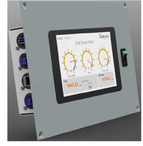ECR Display Features: Torque Thrust (Optional) Speed Power Energy Certification Datum Electronics Limited issue a system calibration certificate, that defines the accuracy of