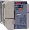 L1000V drives cover a power range from 4 to 15 kw.