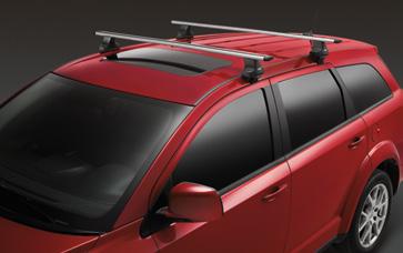 This fully adjustable carrier with latching nylon straps holds one canoe and easily mounts to the Removable Roof Rack, (2) Sport Utility Bars (2) or standard equipment crossbars.