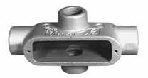 FM8 Grayloy -Iron Unilet Conduit Bodies For use with Rigid Steel and IMC Conduit.