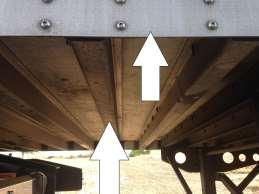 Frame and Cross Members- Properly Mounted and Secure. Not Cracked, Bent, or Broken. No missing Cross Members.