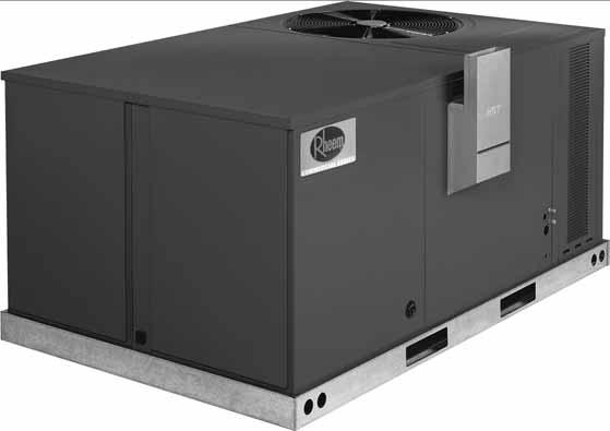 Package Gas Electric Rheem Commercial Classic Series Package Gas Electric Unit RKNL-C 3 SEER Series RKPL-C 4 SEER Series With ClearControl Nominal Sizes 3-5 Tons [0.6-7.