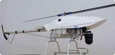 UAV KF-1 helicopter The provided helicopter is a self-stabilizing unmanned mini-helicopter that can be used as an aerial platform for several applications, such as aerial filming, photography,