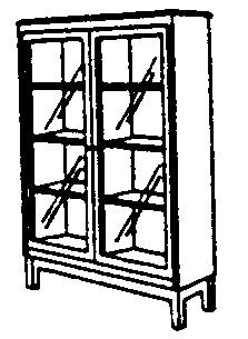 500 LTD Series SEE PAGE 10 FOR CUSTOMIZATIONS 754 Library Case Open Bookcase Standard Depth 800 Sectional Series *Additional shelves FOB factory $92 ea.
