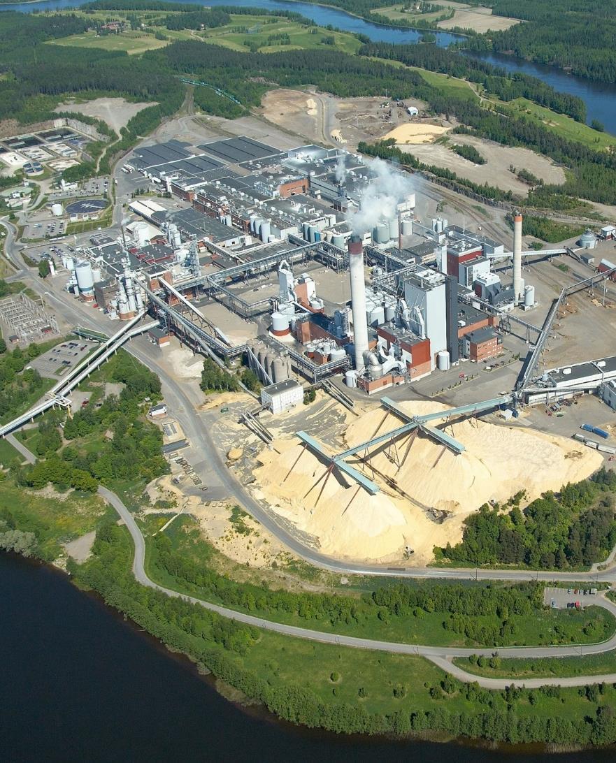 Growth projects 1% expansion in pulp production capacity Pietarsaari pulp mill modernisation and 7,t expansion completed in June Kymi pulp mill 17,t expansion proceeding on schedule, start-up by the