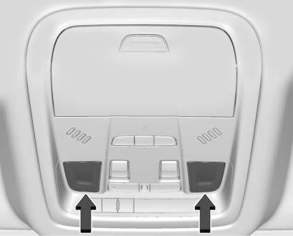 To deactivate the dome lamp override, press j OFF and the indicator light on the button will turn off. The dome lamp is in the overhead console.